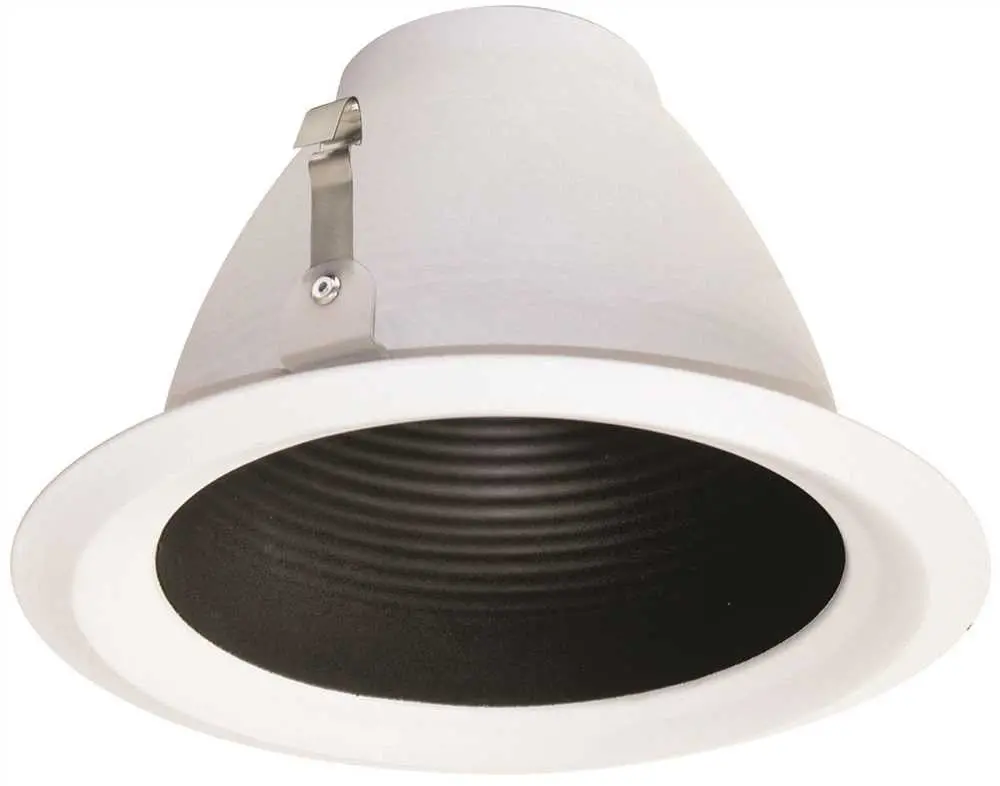Monument&Reg; 5 In. Recessed Airtight Baffle Trim, Black, 6-1-2 X 3-7-8 In., Br30-Par30 1