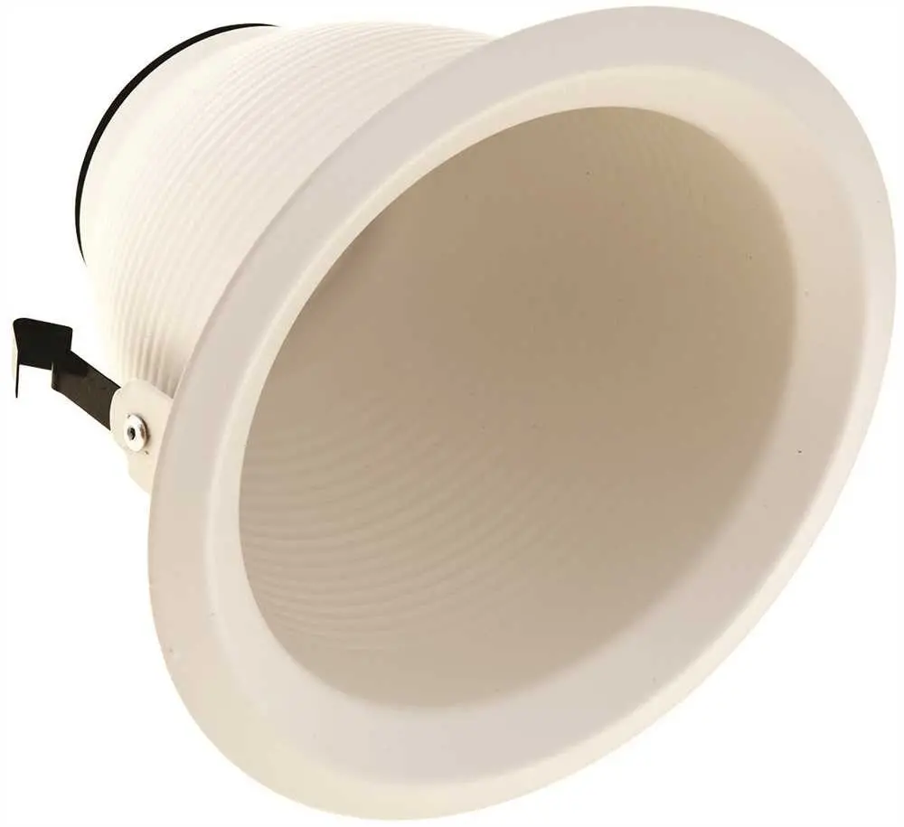 Monument&Reg; 5 In. Recessed Airtight Baffle Trim, White, 6-1-2 X 3-7-8 In., Br30-Par30 1