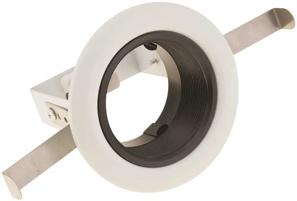 Recessed Lighting 4" Round Cabinet Light Rotates 360  White 1