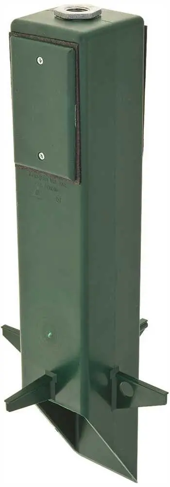 Light Fixture Outdoor Guard Post 19-1-2 In. High Green 1