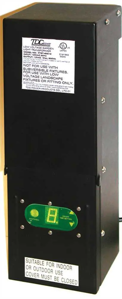 Transformer Low Voltage Converts 120 Vac 60Hz To 12 Volt, Single Circuit 1