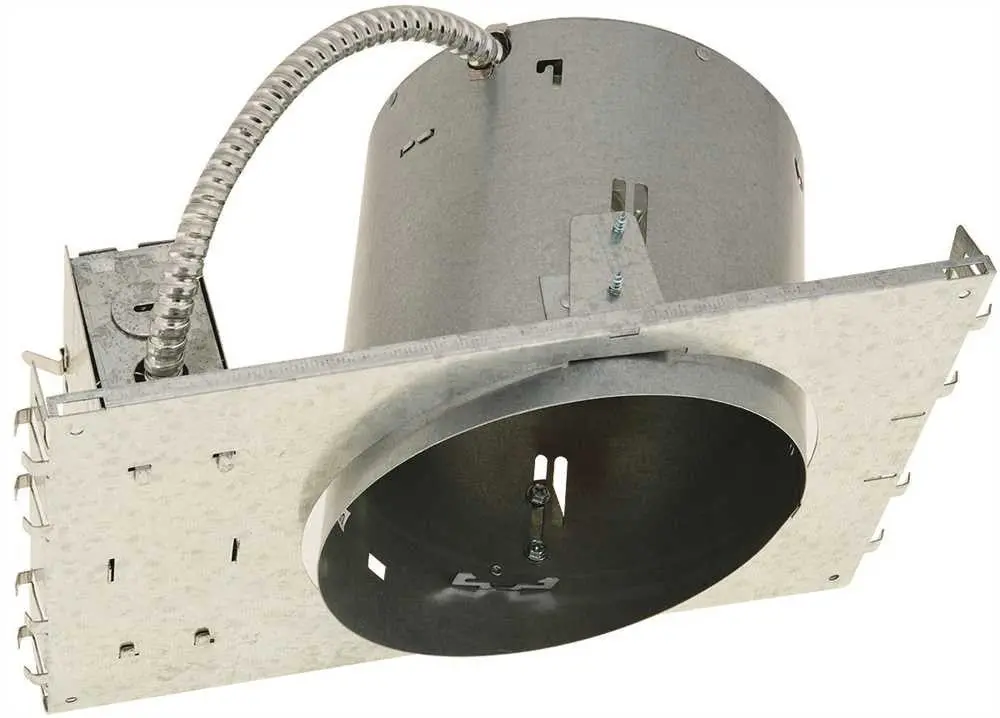 Monument&Reg; 6 In. Non-Ic Rated Sloped New Construction Housing, 75 Watt Br30-Par30 Br40-Par38, 40 Watt Max A19 Lamp 1