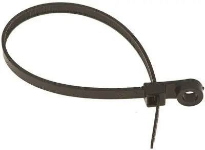 Cable Tie Nylon Catamount Style Black 7" 1