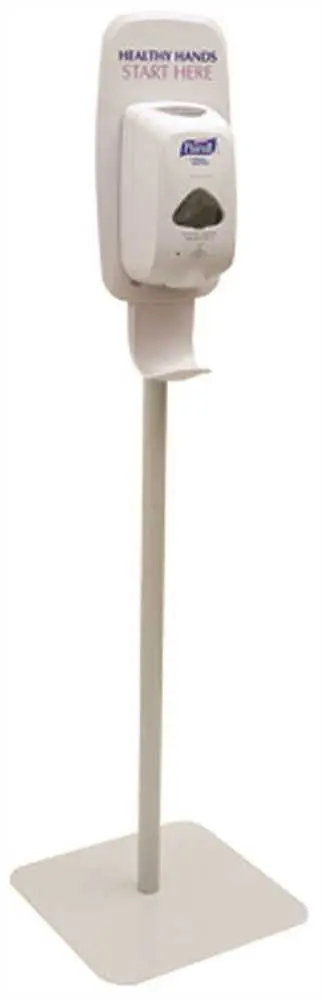 Purell&Reg;  Floor Stand Gray (Dispenser Sold Separately) 1