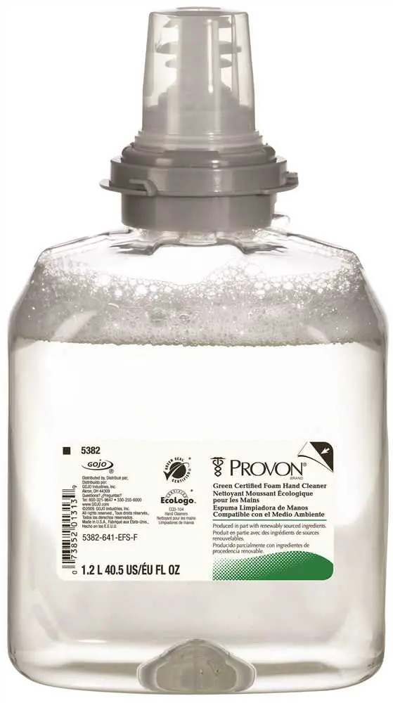 Gojo&Reg; Provon&Reg; Tfx&Trade; Foam Hand Soap, Clear, 1,200 Ml 1