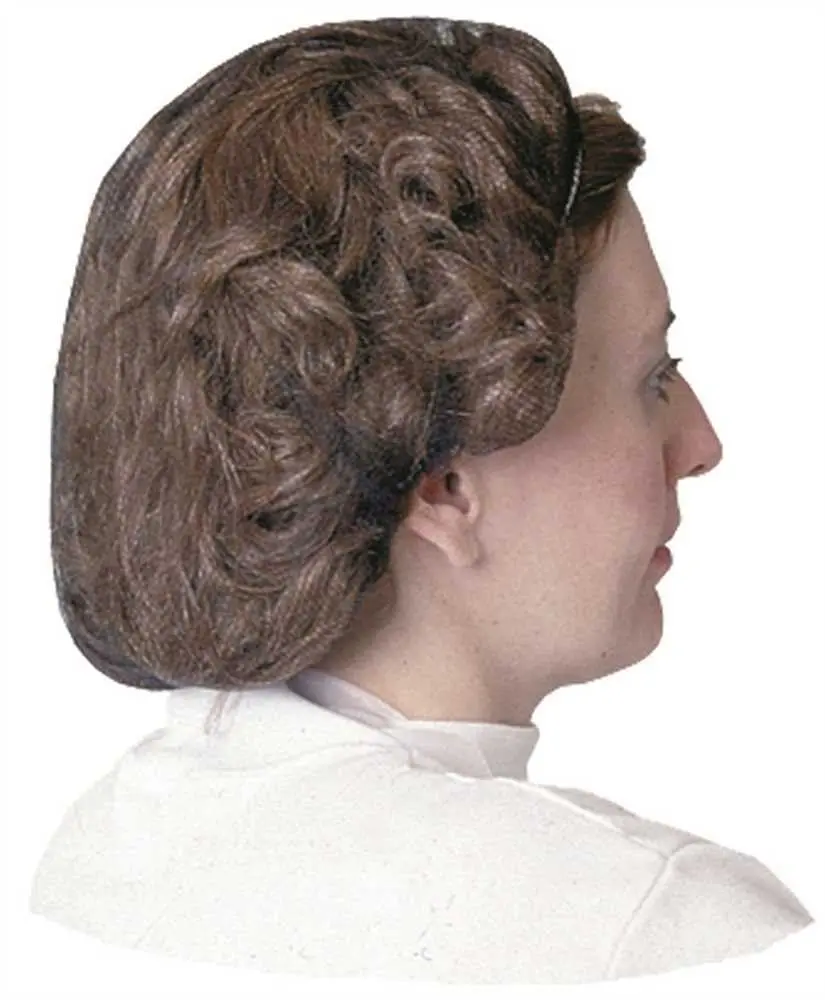 Hair Net 21 Inch Black Honeycomb Nylon 1