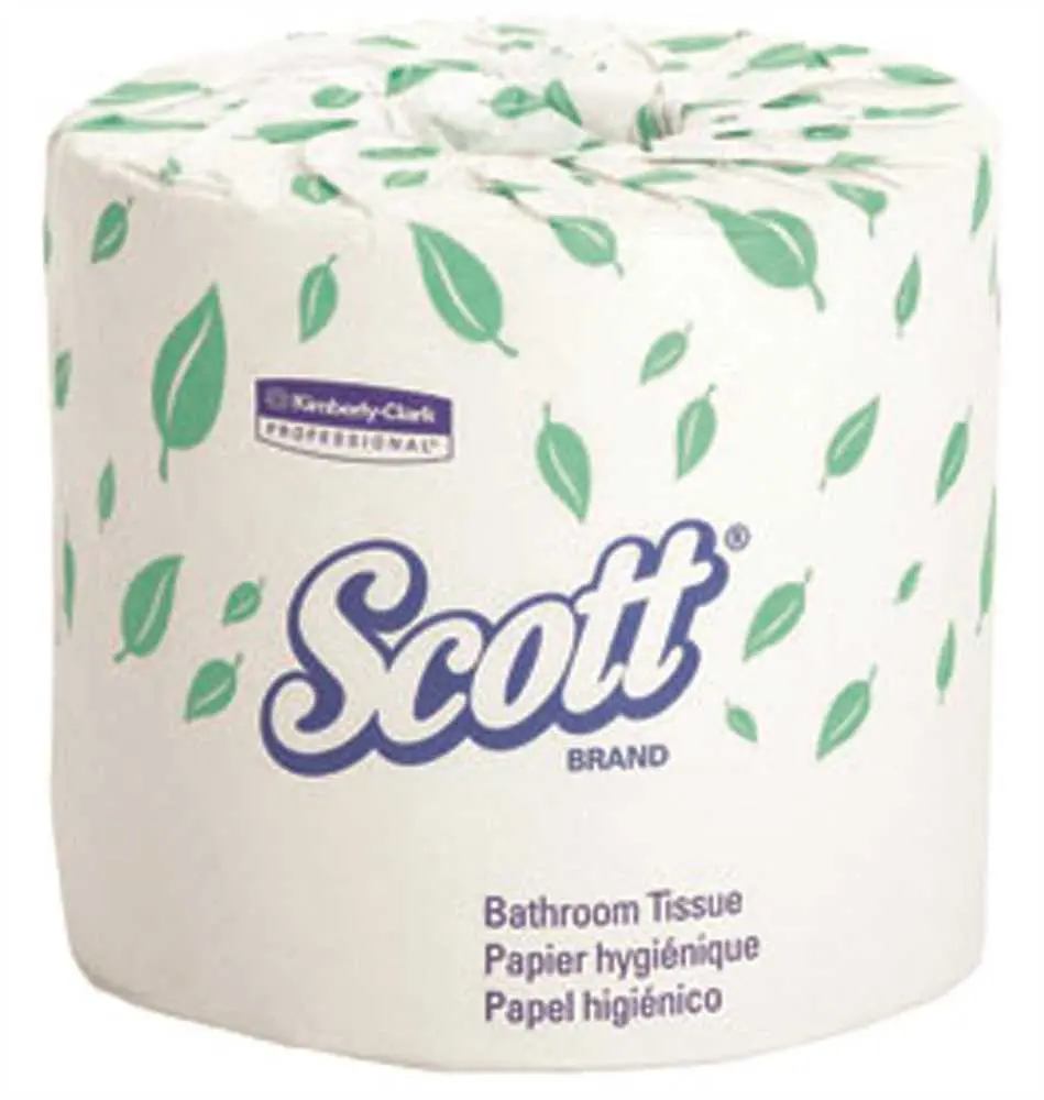 Scott&Reg; Embossed Bath Tissue, White, 550 Sheets Per Roll, 80 Rolls Per Case 1
