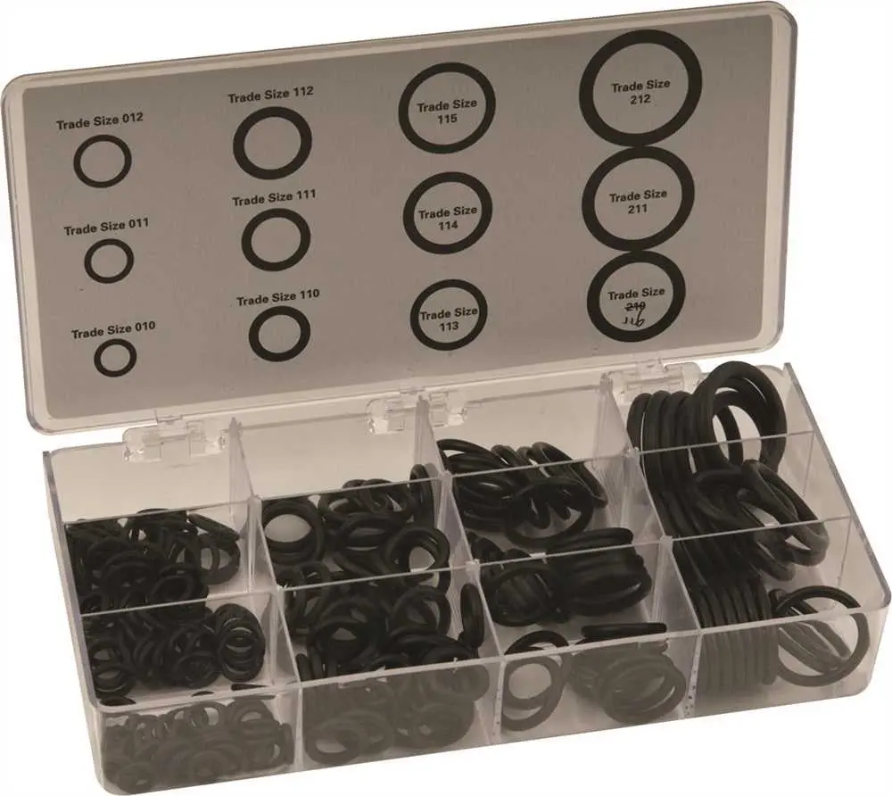 Assorted O Rings 200 Pieces 1