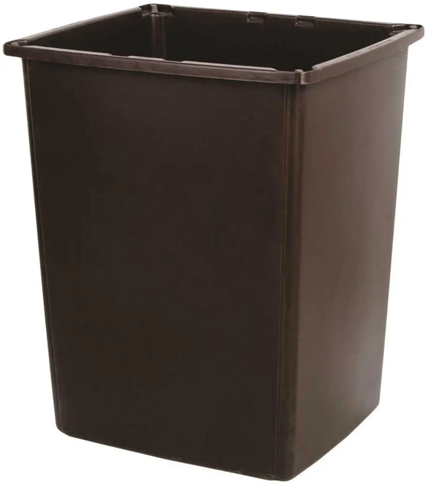 Glutton&Reg; Trash Can, Brown, 56 Gallons 1
