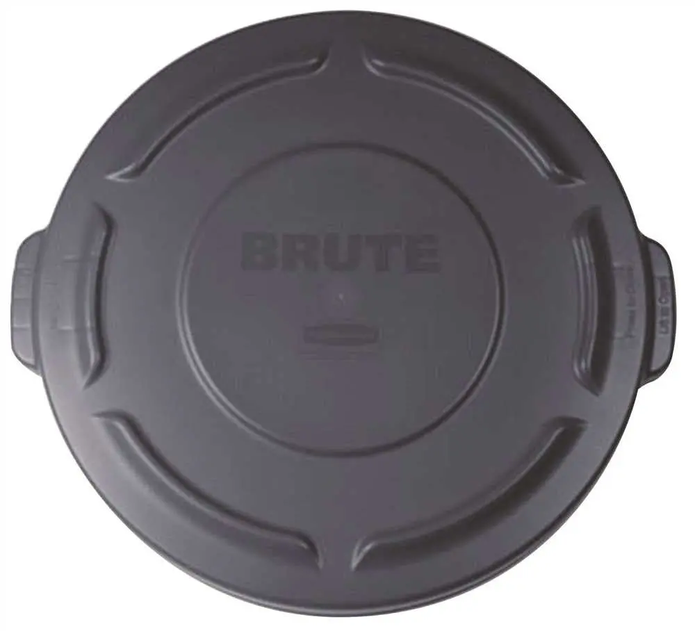 Brute&Reg; Snap-On Trash Can Lid For Brute&Reg; 20-Gallon Containers, Gray, 19.9X1.8" 1