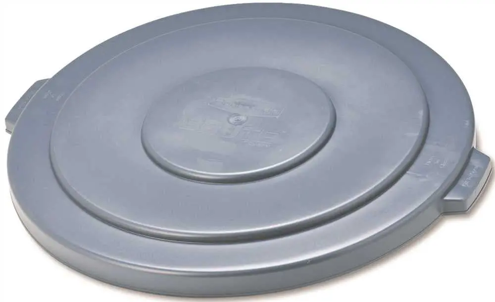 Brute&Reg; Snap-On Trash Can Lid For 55-Gallon Containers, Gray, 26.8X2" 1