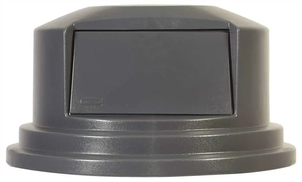Brute&Reg; Dome Trash Can Lid For Brute&Reg; 55-Gallon Containers, Gray, 27.2X14.5 In. 1
