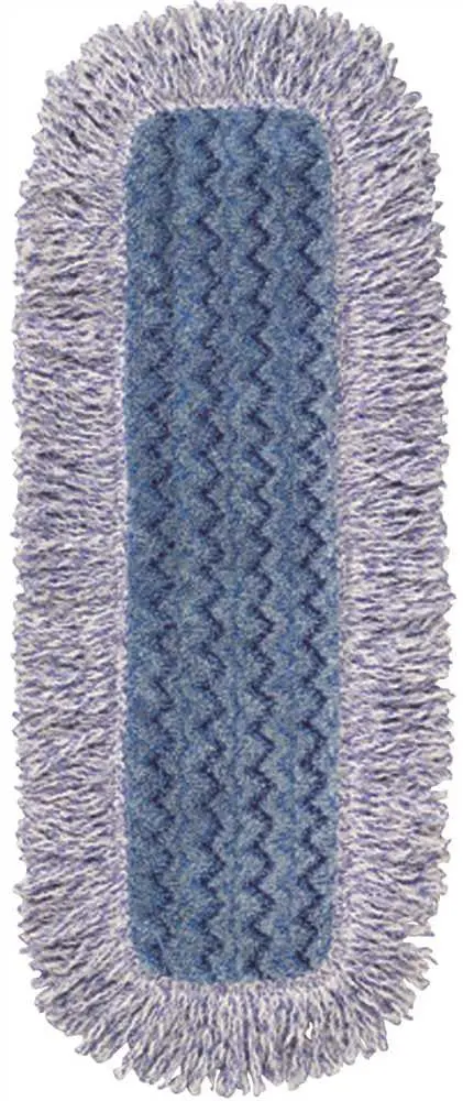Rubbermaid&Reg; Commercial Hygen&Trade; High-Absorbency Microfiber Mop, 18", Blue 1