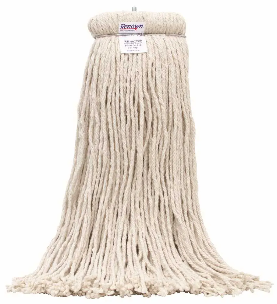 Renown&Reg; Standard Cotton Stayflat Cut-End Wet Mop #32 1