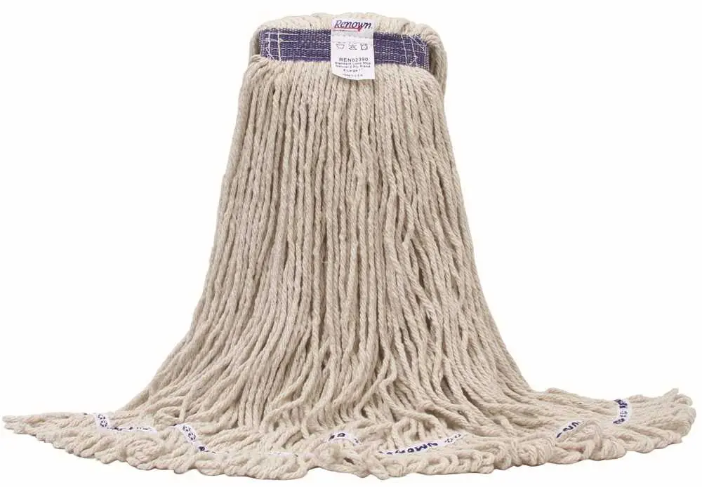 Renown&Reg; Wet Mop Loop-End Heavy-Duty Blend X-Large White 1" 1