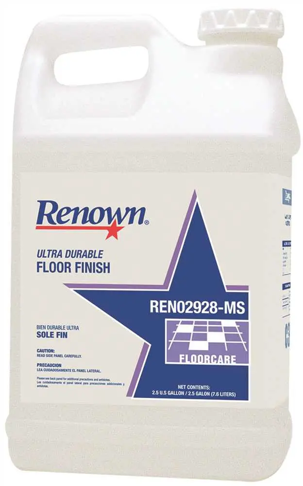 Renown&Reg; Ultra Durable Floor Finish, 2.5 Gallon 1