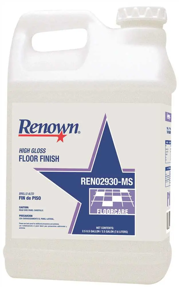 Renown&Reg; High Gloss Floor Finish, 2.5 Gallon 1