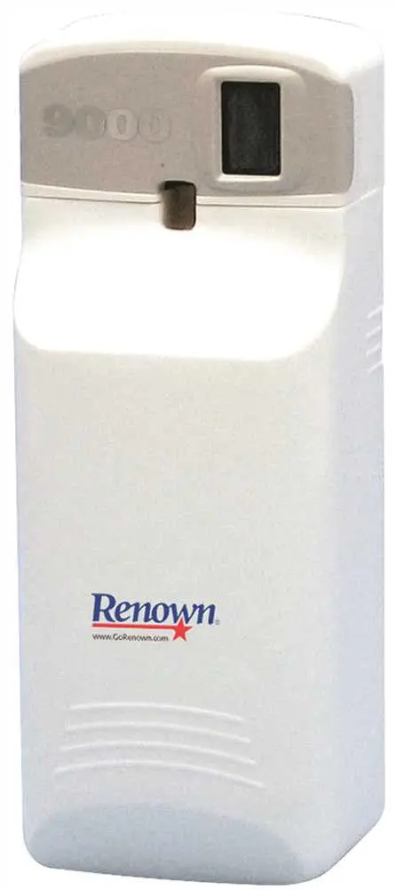 Renown&Reg; 9000 Lcd Odor Control Aerosol Dispenser, White 1