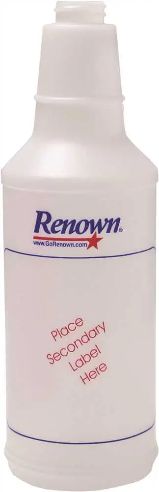 Renown&Reg; Plastic Bottle, With Graduations, 32 Oz. 1
