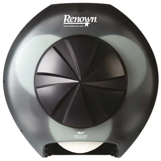 Renown&Reg; 3-Roll Bath Tissue Dispenser For Opticore&Reg;, Black 1