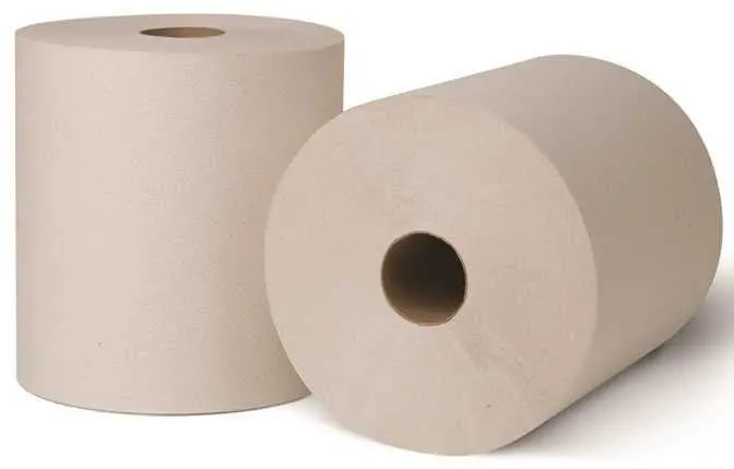 Renown&Reg; Controlled Hard Roll Towels, White, 8 In. X 800 Ft. 1