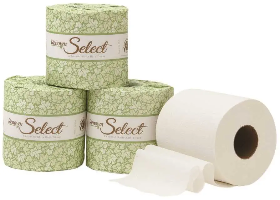 Renown&Reg; Select 2-Ply Bath Tissue, 500 Sheets Per Roll, 80 Rolls Per Case 1