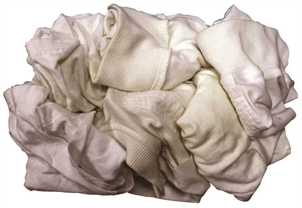 Renown&Reg; Special White Knit Cloth Rag, 10 Lb., Box 1