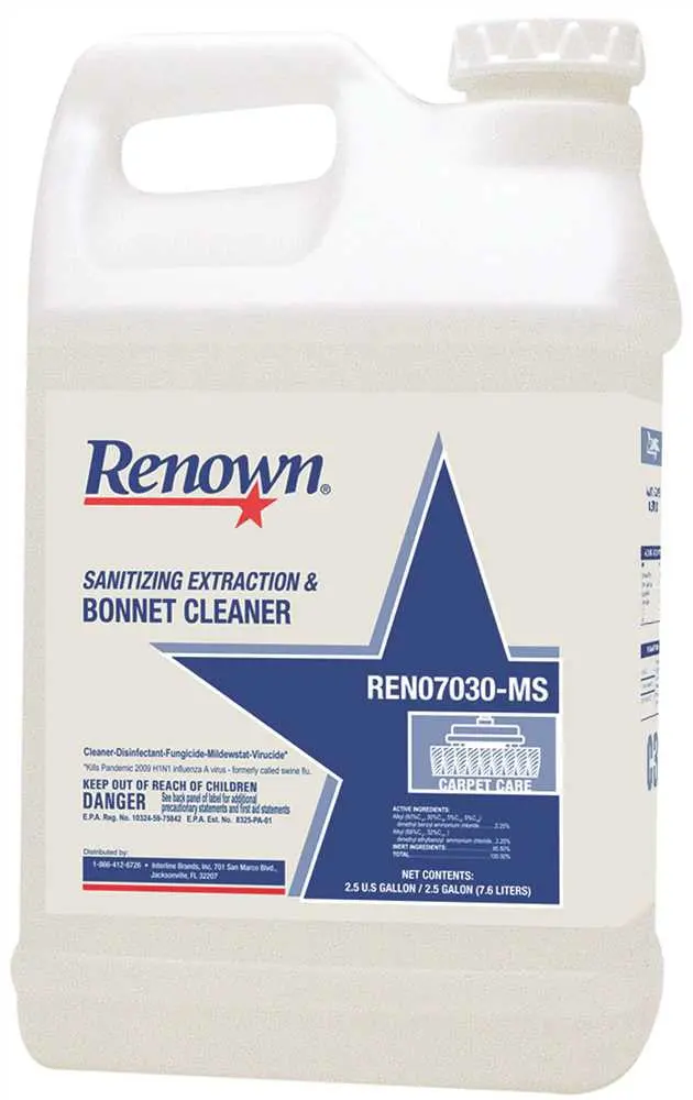 Renown&Reg; Sanitizing, Extraction & Bonnet Cleaner, 2.5 Gallon 1