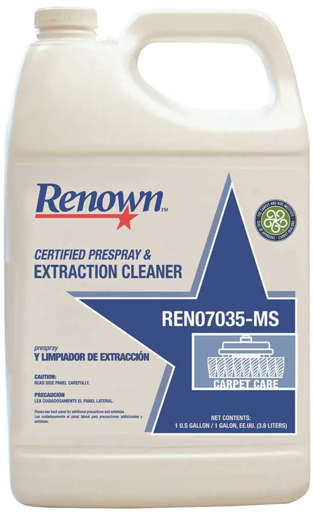 Renown&Reg; Certified Prespray & Extraction Cleaner, 1 Gallon 1