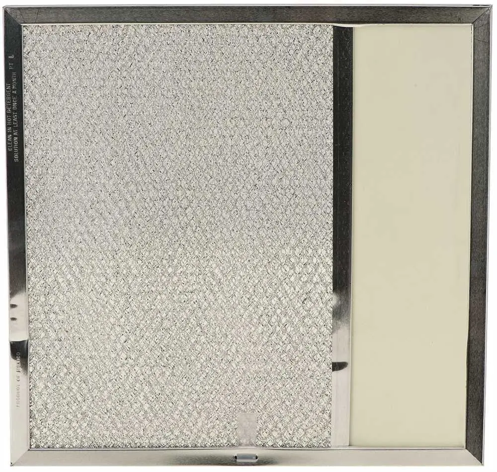 Range Hood Filter With Cover, 11-1-2X11-3-4X3-8 In. 1