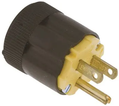 Rubber Plug  3 Wire Black-Yellow 1