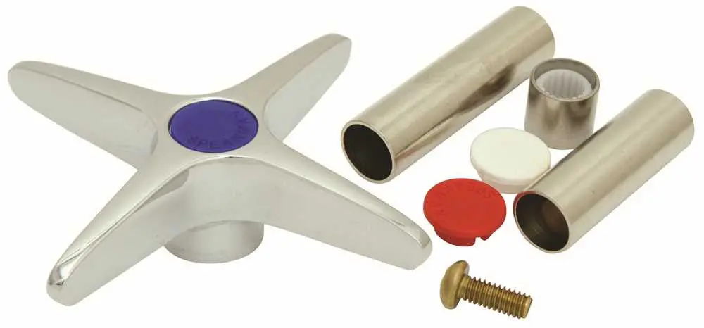 Speakman Brass D75 Cross Handle Kit 1