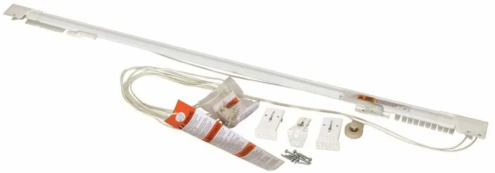 Levolor Superfine Two-Way Center Draw Traverse Rod 48 In. To 86 In. 1