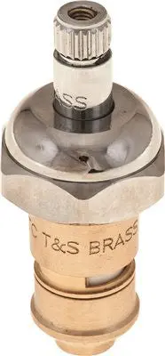 T & S Brass Cold Cerama Cartridge With Bonnet & Spring 1