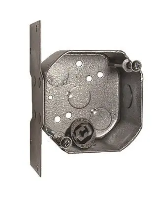 Ceiling Fan Box 4" Octagon 2-1-8" Deep Fa Bracket 1