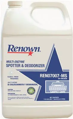 Renown&Reg; Multi-Enzyme Spotter Deodorizer Fresh Scent, 1 Gallon 1