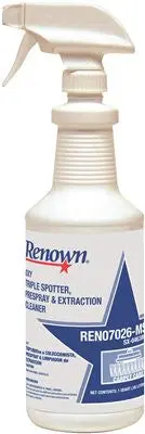 Renown&Reg; Oxy Triple Spotter, Prespray & Extraction Cleaner, 1 Quart 1