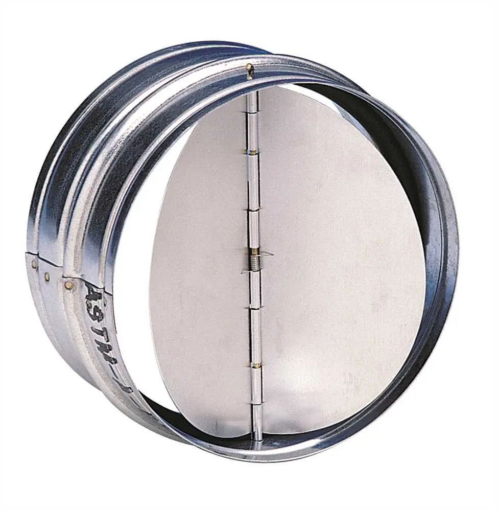 Fantech Backdraft Damper, 6 In. Duct 1