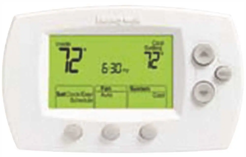 Honeywell Focuspro 6000 5-1-1 Or 5+2-Day Programmable Thermostat, 2 Heat-2 Cool, Standard 1