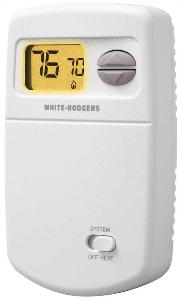 White Rodgers Digital Non-Programmable Thermostat 24V 1