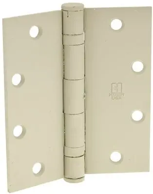 Full Mort Ball Bearing Temp Hinge Nrp, 5 In. X 4-1-2 In., Prime Coat, 3-Pack 1
