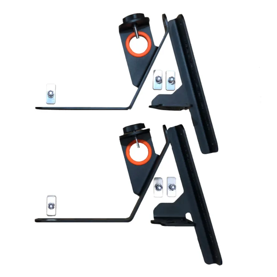 Support Maxtrax Incliné Pour Galerie De Toit + Support Pelle 1