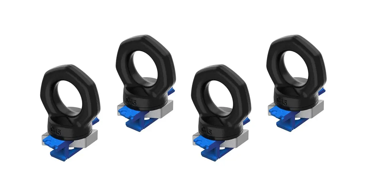 Oeillet Arrimage Rhinorack Pour Galerie Ou Barres De Toit (Pack De 4X) 1
