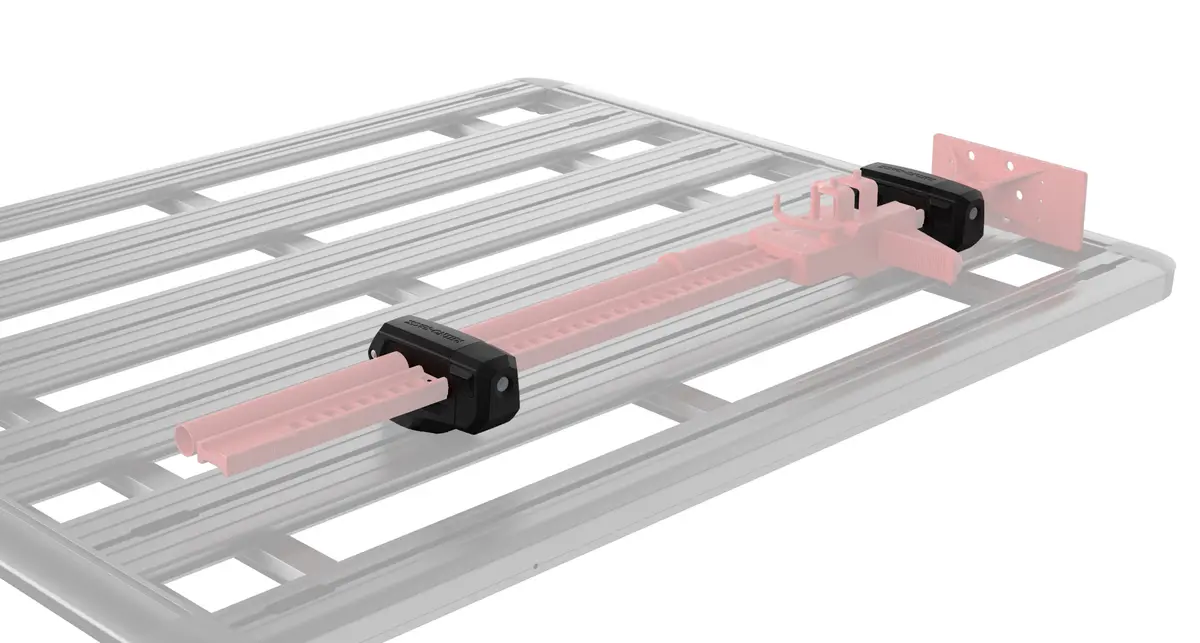 Supports Rhino-Rack Stow It Large - Fixation Cric Hi-Lift 4X4 1