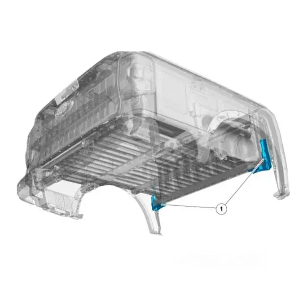 Renforts De Benne | J-Brace Ford Ranger/Raptor 2023+ | Origine Ford 1