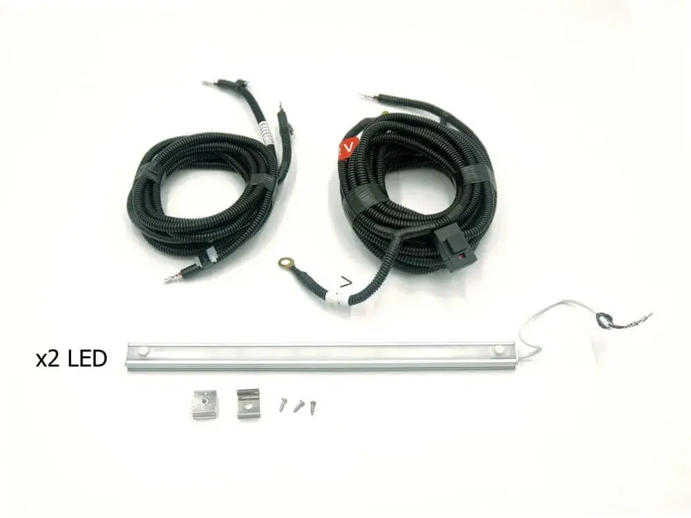 Set 2X Lumieres Led | Eclairage Interieur | Hardtop Rsi Smartcap (Avec Cables Diy) 1