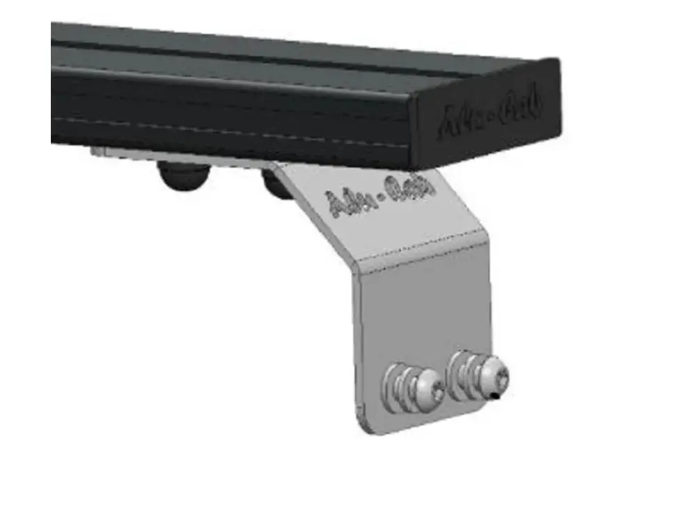 Pieds Pour Barres Sur Tente De Toit Lt-50 Alu-Cab 1