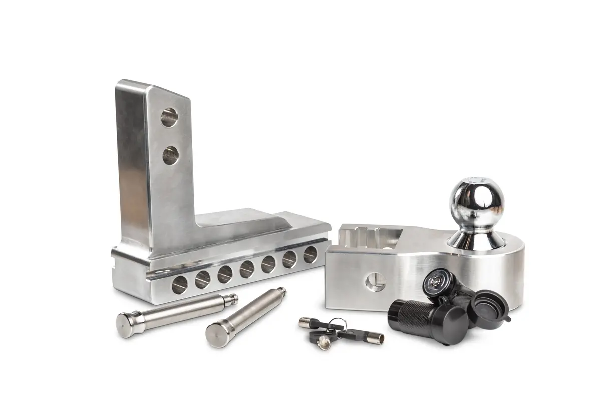 Attelage Carré Us Aluminium Ajustable 10" – 3600 Kg | Core 2
