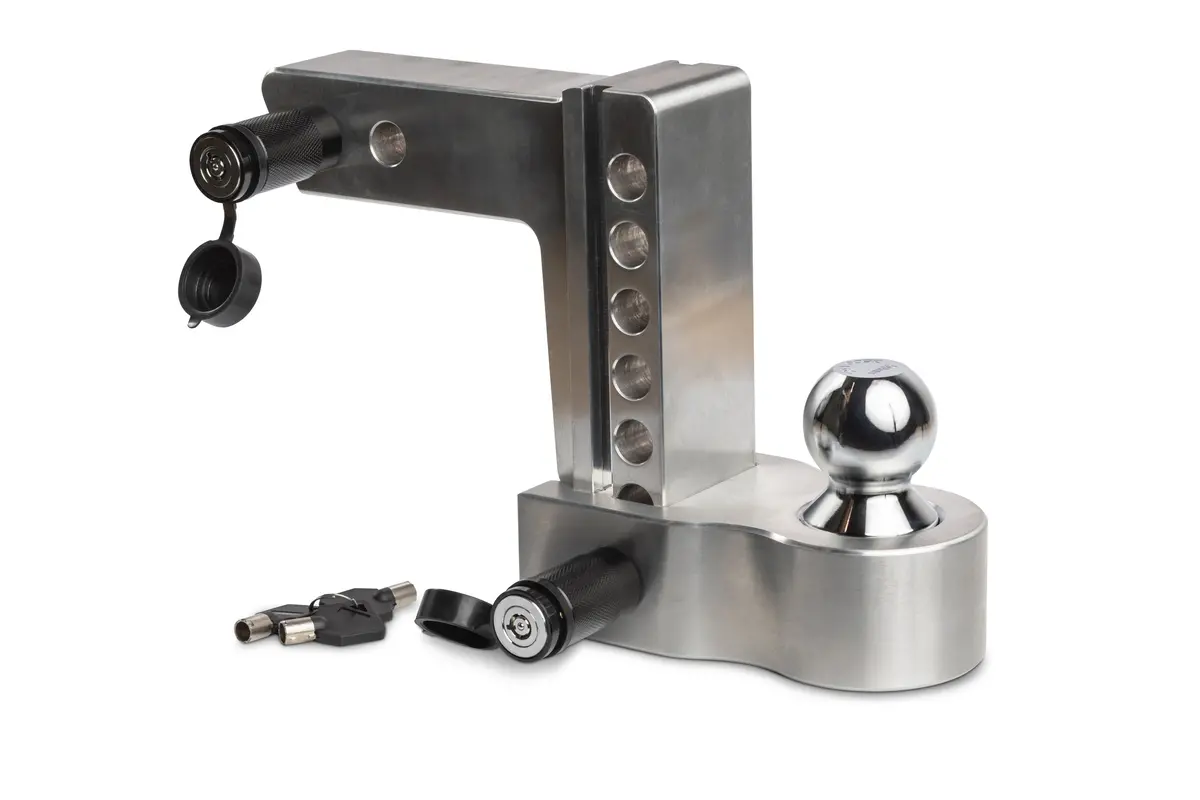 Attelage Carré Us Aluminium Ajustable 10" – 3600 Kg | Core 1