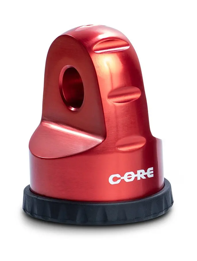 Core Arrêt Câble De Treuil Aluminium 12T – Titane / Rouge / Noir 3